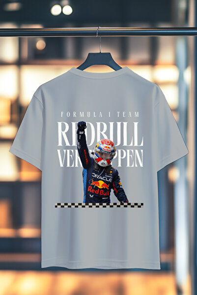 BookOrBook Verstappen 100% Heavy Cotton Premium Quality Back Printed T-Shirt