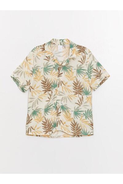 LC Waikiki Patterned Short Sleeve Baby Boy Shirt (S3)