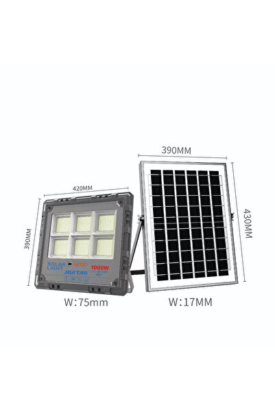 Jortan Proiector solar LED, , 1000W