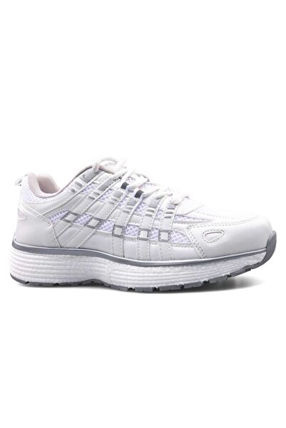 Onlo Ayakkabı Fl.391 Connected White Women's Walking Shoes