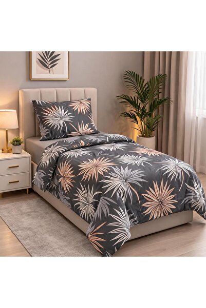 uykulife home collection UYKULİFE GECE GÖLGESİ DESEN MODERN TEK KİŞİLİK NEVRE...