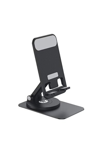 Youfo Y4865 Desktop Mobile Phone Stand with 360° Rotation - Black