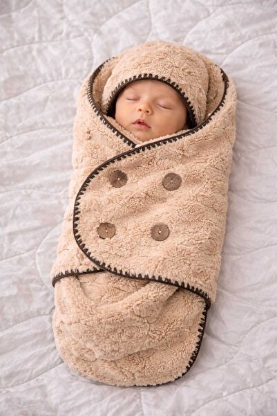 GHAND لفافة خارجية للأطفال بطانية لفافة خارجية هدية للأطفال من 0-12 شهرًا