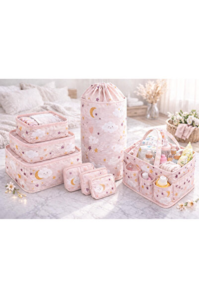 MorBebe 8-Piece Newborn Hospital Discharge Set I Baby Dirty Clothes Basket I ...