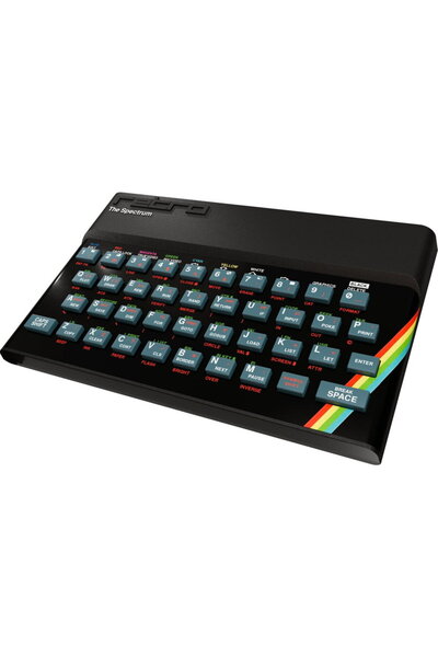 PLAION Consola The Spectrum - Personal Computer, 48 jocuri incluse