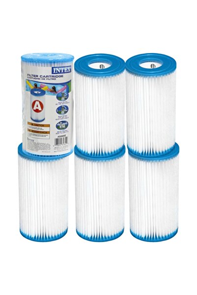 Intex Type A Filter Cartridges (6-Pack) – Bulk Value Replacement Water Filtra...