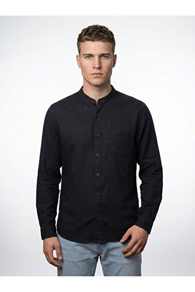 Loft Cămașă pentru bărbați cu mânecă obișnuită