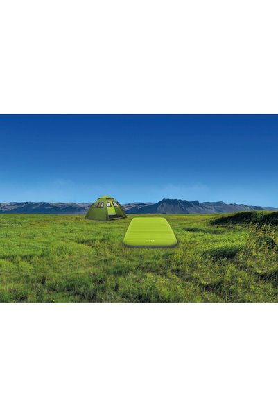 Intex TPU Dura-Beam Inflatable Camping Mat – Extra-Thick Lightweight Sleeping Pad for Backpacking & Tents