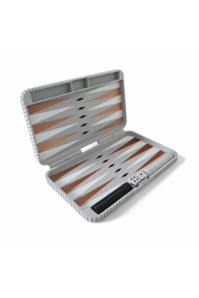 DoBi3D Taşınabilir Tavla Seti 25x22 cm – 3D Baskı Premium Tavla, Kompakt Seya...