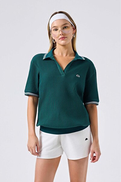 Ellesse Polo Collar Women's T-Shirt 6Sf5005-Grn