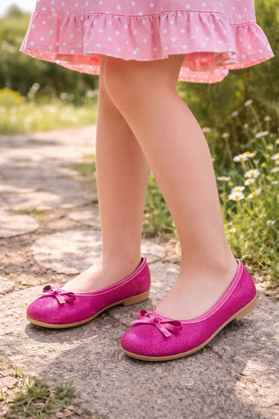 ALTUNTAŞ Rochie de seară confortabilă pentru fete, cu fundă, balerini balerin...