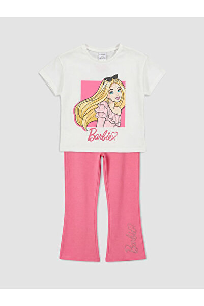 LC Waikiki RMZ GİYİM FARKİLYA Set pentru fete cu licență Barbie