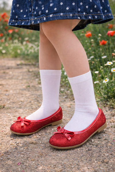 ALTUNTAŞ Rochie de seară confortabilă pentru fete, cu fundă, balerini balerin...