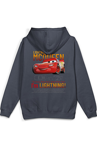 Overoz كارتا رايك مطبوع بغطاء رأس سويت شيرت نصف أوفر سايز هودي مدخن 1227