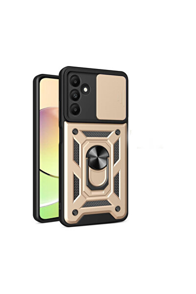 cepmoda حافظة سامسونج جالاكسي "M15" ذات الطبقة المزدوجة - حلقة، حامل، غطاء كا...