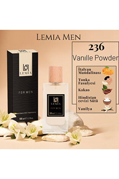 LEMİA 236 vanila powder parfüm 50 ml