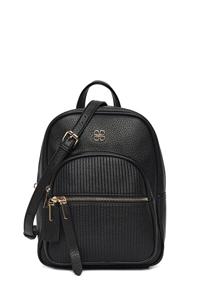 Derimod Women's Black Classic Backpack 26Sbd2165Ft