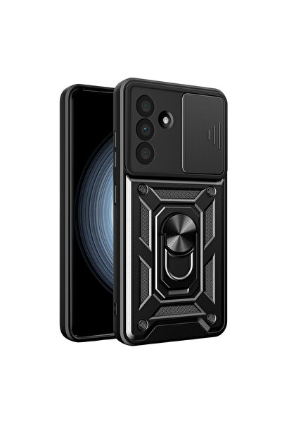 cepmoda حافظة سامسونج جالاكسي "A57 (5G)" ذات الطبقة المزدوجة - حلقة، حامل، غط...