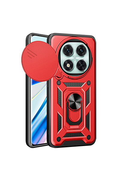 cepmoda حافظة REDMİ "NOTE 14 PRO (4G)" مزدوجة الطبقات - مع حلقة، وحامل، وغطاء...