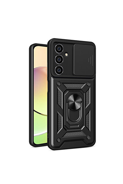 cepmoda حافظة سامسونج جالاكسي "A25 (5G)" ذات الطبقة المزدوجة - مع حلقة وحامل ...