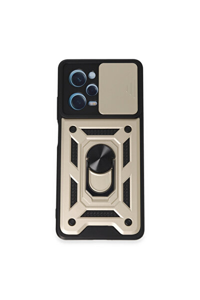 cepmoda حافظة REDMİ "NOTE 12 PRO (5G)" ذات الطبقة المزدوجة - حلقة، حامل، غطاء...