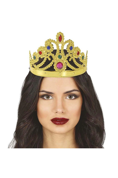 online kapsulavm avm alışveriş Gold Color Plastic Princess Crown Queen Crown ...