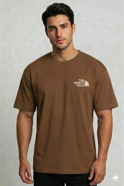 ALİ.COM Μπλουζάκι Unisex Crew Neck Βαμβάκι llu oversized