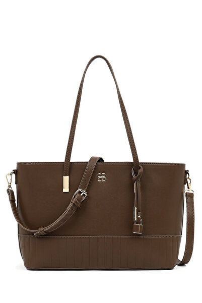 Derimod Women's Brown Long Strap Shoulder Bag 26Sbd216418