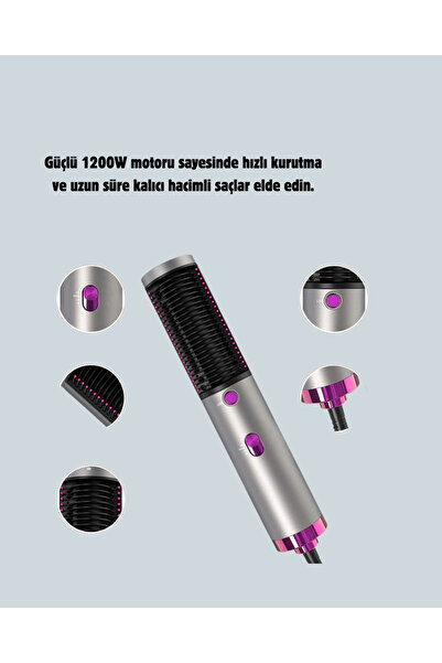 STREOZD Ergonomik Tasarımlı Hafif ve Taşınabilir Sıcak (15132) Ha Fırçası