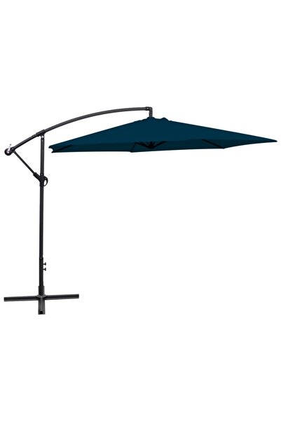 Concept Umbrelă de soare suspendată, 3 m, albastru