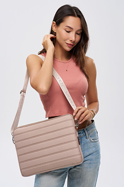 MORCA 13" & 14" Laptop Bag Si Waterproof MacBook Compatible 2-Compartment Min...