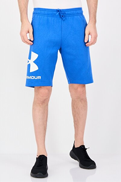 Under Armour شورت رجالي رياضي مناسب للأنشطة الخارجية بشعار العلامة التجارية، ...