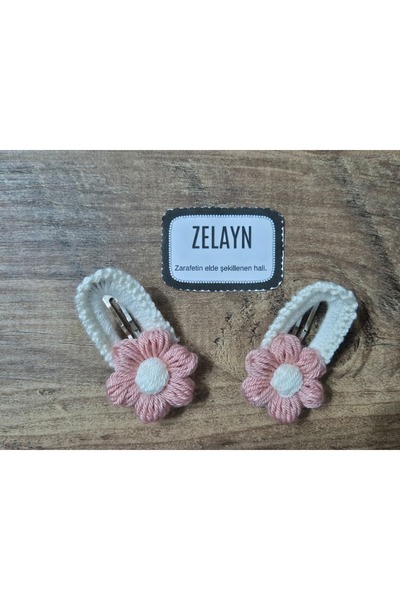 Zelayn Set de 2 catarame ovale din metal, tip snap, tricotate manual, cu aspe...