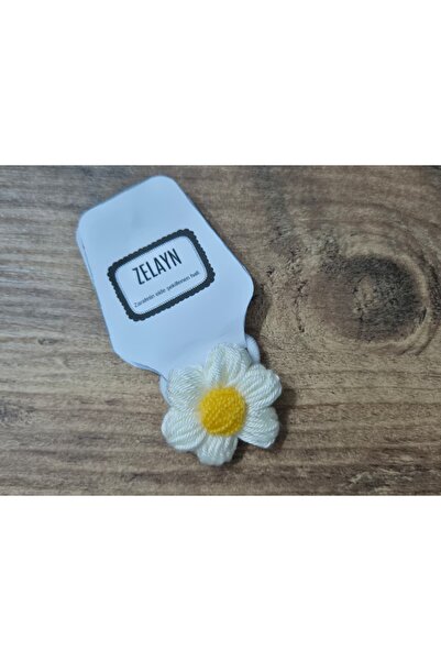 Zelayn Σετ 2 τεμαχίων Πλεκτές στο χέρι λαστιχένιες αγκράφες μαργαρίτας