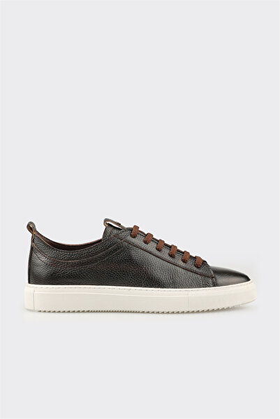 Elle Shoes Kahve Deri Erkek Günlük Ayakkabı