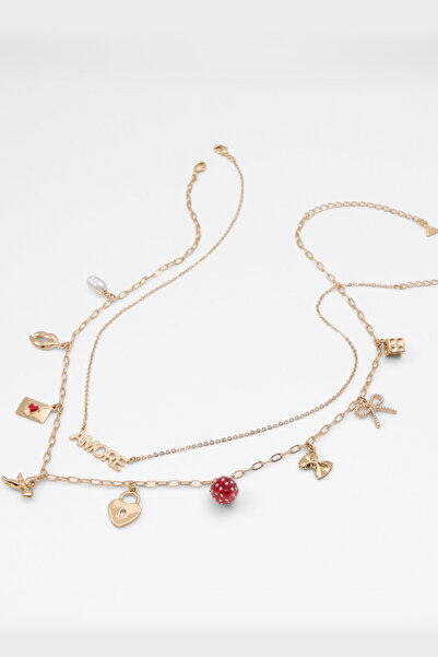 Aldo LOVECHARMED - Kadın Gold Rengi Kolye