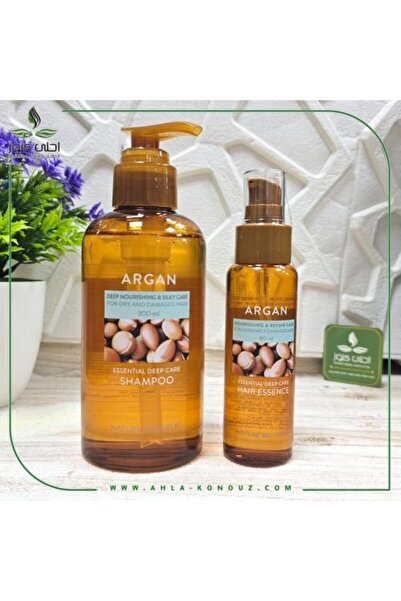 Nature Republic Argan Hair Shampoo and Oil from - 300ml