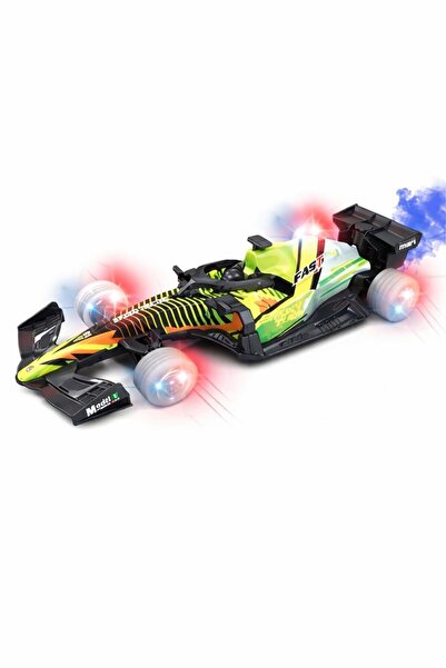 Bionic سيارة فورمولا 1 تعمل بالتحكم عن بعد بمقياس 1:14 مزودة بأضواء LED وموسي...