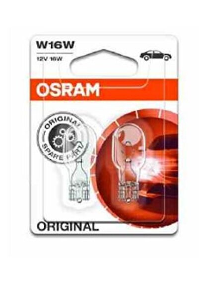 Osram Set de 2 becuri auto cu halogen originale W16W 16W 12V 921-02B