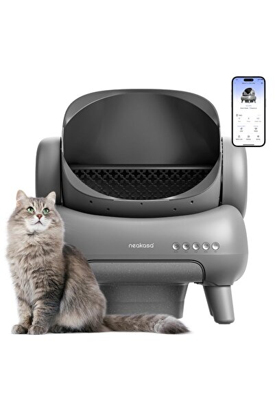 Neakasa M1 Open-Top Self Cleaning Cat Litter Box, Automatic Cat Litter Box wi...