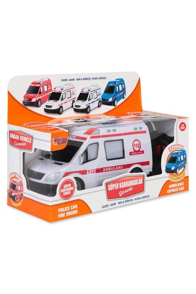 Vardem Kutulu Pıllı Ambulans Ve Polıs