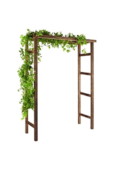 Empressco Şık ve doğal ahşap gölgelik çardak, bahçe ve teras dekoru için ideal