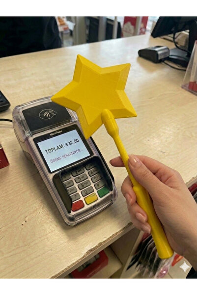 ENC Tasarım Sihirli Değnek Kart Tutucu – Temassız Ödeme POS Kartlık