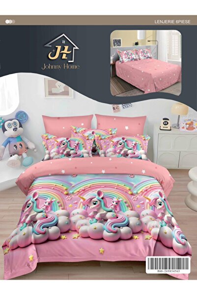 OEM Bubmac Finet Linen, Sulphur, Double Bed, 2 Persons, 6 Pieces