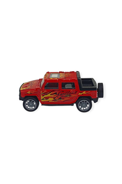 online kapsulavm avm alışveriş Pull and Drop Car Metal -K137A7 - Red - 1 Pc