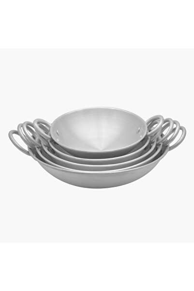 Home Box Fiona Aluminium Kadai - Set of 5