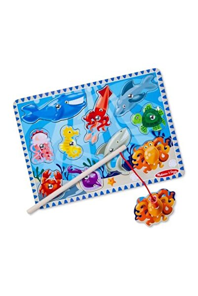 Melissa & Doug Μαγνητικό παιχνίδι παζλ ψαρέματος 10 τεμάχια (806117)