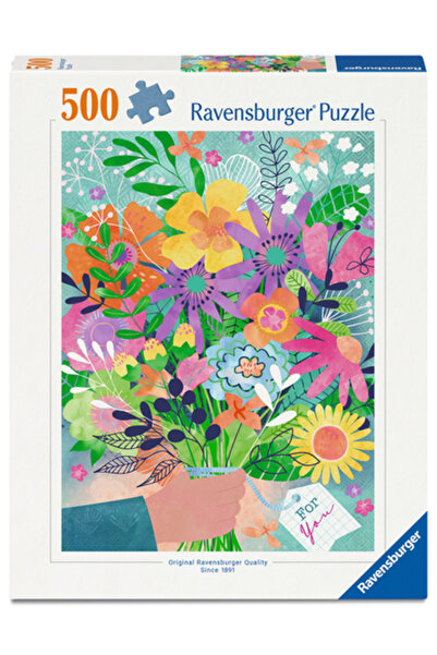 RAVENSBURGER Puzzle Flori pentru tine 500 buc (12001795)