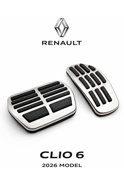 YıldızTuning Renaul Clio 6 2026 Model Otomatik Pedal Seti