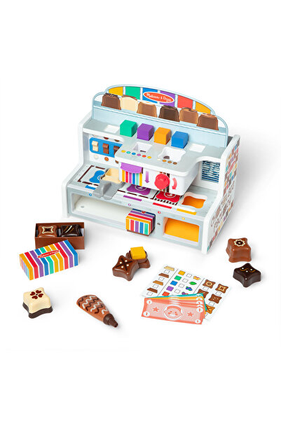Melissa & Doug Ξύλινο Σετ Παιχνιδιού Εργοστάσιο Σοκολάτας (806016)